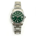 Rolex Oyster Perpetual Green Index Dial 124300 41mm Stainless Steel Watch  2022
