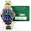 Rolex Submariner Date 41mm Oyster 126613LB Stainless Steel and Yellow Gold Watch Blue Dial
