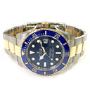 Rolex Submariner Date 41mm Oyster 126613LB Stainless Steel and Yellow Gold Watch Blue Dial