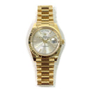 Rolex Day-Date 40mm 228238 Yellow Gold President Watch Silver Index Dial 2024