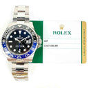 Rolex GMT-Master II 40mm 116710BLNR Oyster Stainless Steel Watch Batman Black Dial 2018