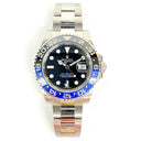 Rolex GMT-Master II 40mm 116710BLNR Oyster Stainless Steel Watch Batman Black Dial 2018