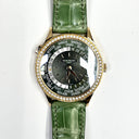 Patek Philippe World Time Complications 7130R-014 36mm Rose Gold with Green Dial Watch