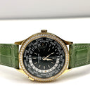 Patek Philippe World Time Complications 7130R-014 36mm Rose Gold with Green Dial Watch