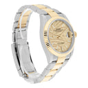 Rolex Datejust 36mm Champagne Palm Dial Oyster 126233-0038 Unworn Watch Complete