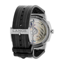 A. Lange & Sohne Odysseus 40mm Automatic Gray Dial White Gold Mens Watch 363.068