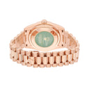 Rolex Day-Date 36mm 118235 Rose Gold Watch with Presidential Band Black Dial