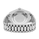 Rolex Day-Date II 218239-0006 41mm White Gold Silver Diamonds Dial - 2010