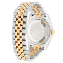 Rolex Datejust 36mm 116233 Fluted Bezel Black Computer Diamond Dial Two Tone Watch