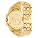 Audemars Piguet Royal Oak 26320ba.oo.1220ba.02 41mm Blue Chronograph Dial Yellow Gold Watch - 2017