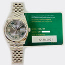 Rolex Datejust 36mm 126234 White Gold/Steel Jubilee Watch Wimbledon Roman Dial 2021