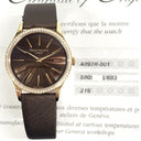 Patek Philippe Calatrava 4897R-001 33mm Rose Gold With Brown Satin Watch Brown Dial