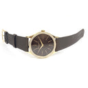 Patek Philippe Calatrava 4897R-001 33mm Rose Gold With Brown Satin Watch Brown Dial