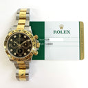 Rolex Daytona 40mm Stainless Steel and Yellow Gold 116503 with Black Dial Watch 2019