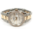 Rolex Datejust 36 Stainless Steel Rose Gold Silver Fluted Dial 126281RBR 2022