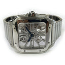 Cartier Santos Skeleton WHSA0007 Stainless Steel Watch 2018