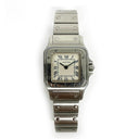 Cartier Santos Galbée 34.8mm Stainless Steel with Silver Dial Watch