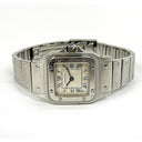 Cartier Santos Galbée 34.8mm Stainless Steel with Silver Dial Watch