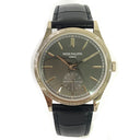 Patek Philippe Calatrava 6119G-001 39mm White Gold with Black Dial Watch