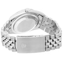 Rolex Datejust 36 Stainless Steel Quickset Watch Silver Roman Dial 16220