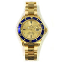 Rolex Submariner Date 40mm 16618SG Oyster Yellow Gold Watch Champagne Diamond Dial 2022
