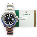 Rolex GMT-Master II Batman Black Dial 40mm 116710BLNR Oyster  Stainless Steel Watch 2017