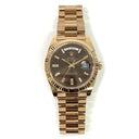 Rolex Day-Date 40 President 228235A Rose Gold with Chocolate Diamond Dial Watch 2022