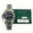 Rolex GMT-Master II Jubilee 40mm 126720VTNR Stainless Steel Watch Black Dial 2024