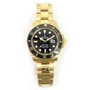 Rolex Submariner Date 41mm Oyster 126618LN Yellow Gold with Black Dial Watch 2023