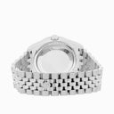 Rolex Datejust 36 Diamond Bezel Black Index Dial Jubilee Band Watch