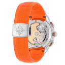 Patek Philippe 5968A Aquanaut Chronograph Orange Band Mens Watch Box/Papers
