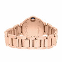 Cartier Ballon Bleu 28mm Rose Gold Diamond Bezel Ladies Watch WJBB0015