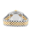 Rolex Datejust 36 2 Tone 116233 Diamond Bezel Black Index Dial Jubilee Band