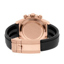 Rolex Daytona Rose Gold Sunburst Baguette Dial Oysterflex 116515LN Complete