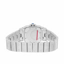 Cartier Santos Galbée Silver Dial Small Steel Ladies Watch W20056D6/1565
