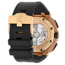 Audemars Piguet 26401RO.OO.A002CA.02 Royal Oak Offshore Black Dial Black Leather