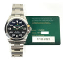 Rolex Air-King Stainless Steel Oyster Watch 126900 Black Arabic Dial 2022