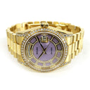 Rolex Day-Date 36 118388 Yellow Gold with Purple Dial Watch