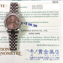 Rolex Datejust 31 Salmon Roman Dial 78274 Stainless Steel & White Gold Jubilee Watch 2000