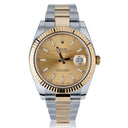 Rolex Datejust Stainless Steel 41mm 126333 with Champagne Dial Watch 2020