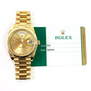 Rolex Champagne Diamond Dial Day-Date 40mm 228238-0005 Yellow Gold President Watch 2017