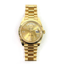 Rolex Champagne Diamond Dial Day-Date 40mm 228238-0005 Yellow Gold President Watch 2017