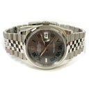 Rolex Datejust 36mm 126200 Jubilee Stainless Steel Watch Slate Grey Wimbledon Dial MINT 2023