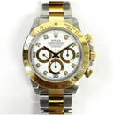 Rolex Daytona 16523 40mm Gold/Steel with White Dial Watch 2000