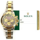 Rolex Daytona 116503 Oyster 40mm Stainless Steel & Yellow Gold Watch Black MOP Diamond Dial 2017