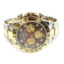 Rolex Daytona 116503 Oyster 40mm Stainless Steel & Yellow Gold Watch Black MOP Diamond Dial 2017