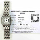 Cartier Panthere W4PN0007 Stainless Steel White Roman Dial with Diamond Bezel Watch 2021