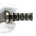 Rolex Steel Datejust 36 Domed Bezel 126200-0008 White Roman Dial Oyster Bracelet Watch 2024