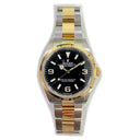 Rolex Black Dial Explorer 36mm 124273 Stainless Steel & Yellow Gold Two Tone Oyster Bracelet Watch  2022