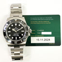 Rolex Oyster Perpetual Submariner 41mm Mens Watch 124060 Steel Bracelet 2024